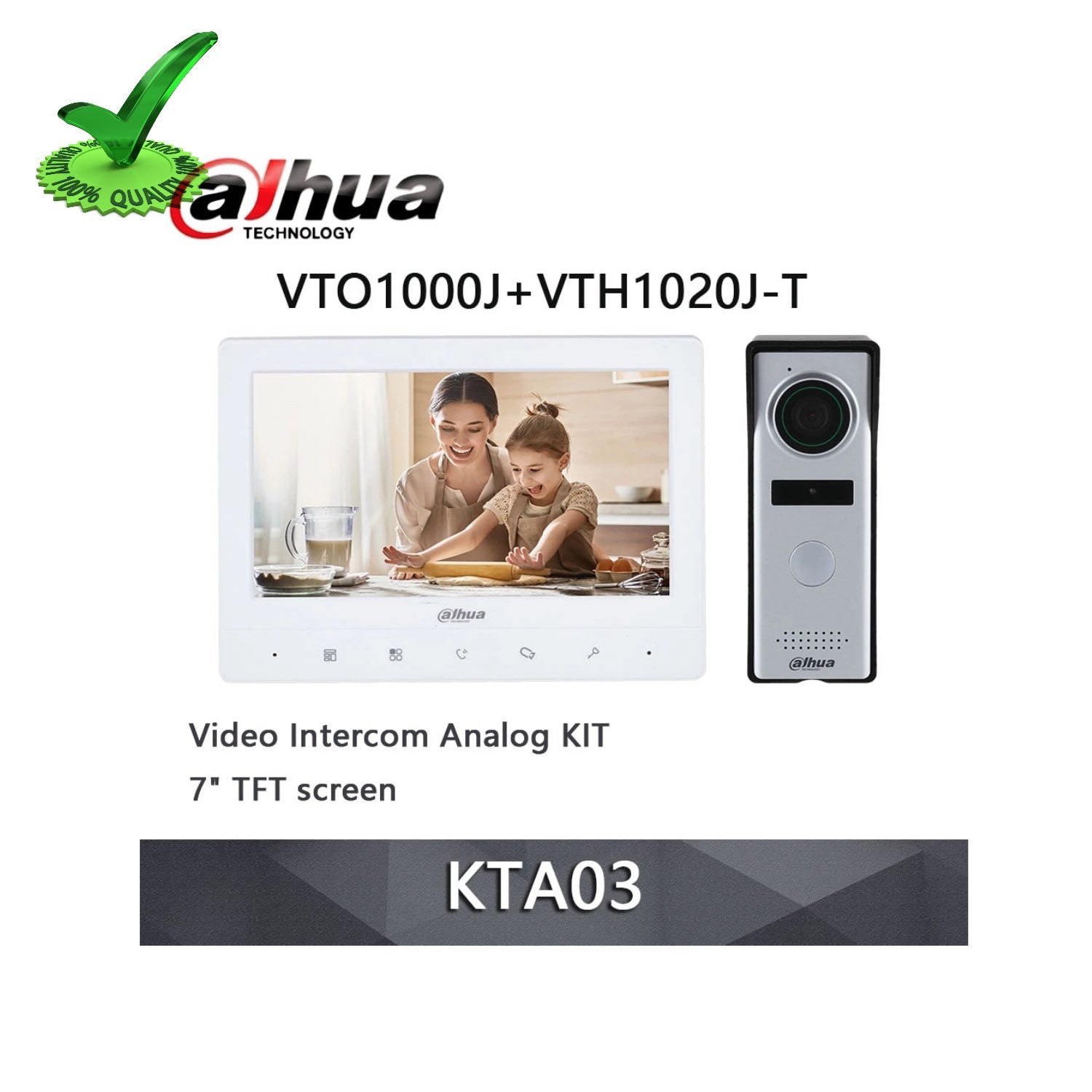 Dahua DHI-KTA03 Video Intercom Kit Dahua DHI-KTA03 Video Intercom Kit